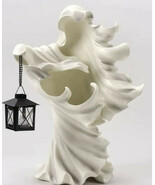 Cracker Barrel Exclusive 2023 Halloween White Resin Ghost with Lantern, ... - $62.73 CAD