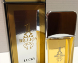 ONE BILLION LUCKY Men&#39;s Fragrance Eau De Parfum 3.4 Fl Oz Natural Spray ... - £21.73 GBP