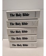 Holy Bible Cassette Tapes KJV King James Complete Set Of 60 Alexander Scourby - £118.15 GBP