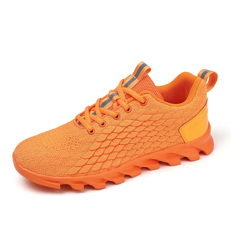 Hot Sale Cheap Shoes Trainers for Men Spring Fashion Orange Men&#39;s Runnin... - £27.34 GBP