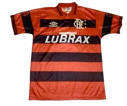Men Umbro Flamengo Home 1995 #10 SAVIO Camisa Soccer Football Maillot Shirt - £63.36 GBP