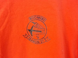 US Navy Boomers Traron VT-27 Insignia T-Shirt Size M - $13.56