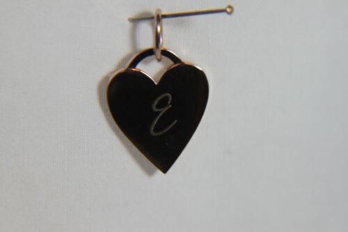Primary image for Origami Owl Pendant (new) ROSE GOLD -E - INSCRIPTIONS HEART PENDANT (IN1024)