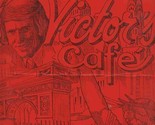 Victor&#39;s Cafe Menu Columbus Ave New York Cuban Cuisine 1960&#39;s - £38.07 GBP