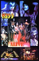 KISS Band &quot;23 x 36&quot; Campus Craft Collage Reprint Poster - Rock Collectibles - £35.38 GBP