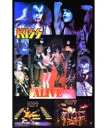 KISS Band &quot;23 x 36&quot; Campus Craft Collage Reprint Poster - Rock Collectibles - £35.97 GBP