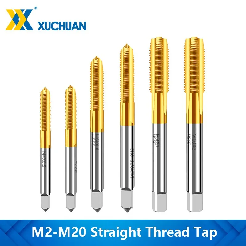 Left Hand Straight Thread Tap M2 M3 M4 M5 M6 M7 M8 M9 M10 M12 M14 M15 M1... - €77,74 EUR