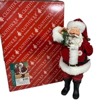 Dept 56 Clothtique Christmas Possible Dreams Kiss Me I&#39;m Santa Mistletoe Figure - £37.66 GBP