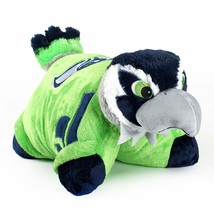 Seattle Seahawks Large 18&quot; Mascot Pillow Pet- New Design- NFL - £26.50 GBP