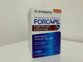 Arkopharma Forcapil Keratin + 60 Vegetable Capsules - Strong Hair Fortifying - £23.98 GBP