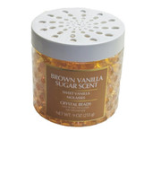 Brown Vanilla Sugar Mola Scent Odor Neutralizer Air Freshener 9oz/Cristal Beads - £13.10 GBP