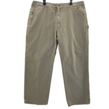 Carhartt B11 DES Work Pants Desert Khaki Dungaree Fit Carpenter Duck 42x32 - £25.39 GBP