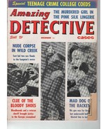 VINTAGE Dec 1962 Amazing Detective Cases Magazine - £23.35 GBP
