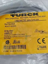 NEW TURCK RK 4.5T-10/S101 TURCK M12 EUROFAST STRAIGHT FEMALE CONNECTOR U... - £93.08 GBP