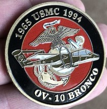 OV-10 Marine Corps Bronco Squadron 1.75&quot; Challenge Coin - £29.22 GBP