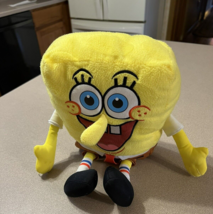 SpongeBob SquarePants 14” Medium Plush Toy Nickelodeon Viacom Just Play 2014 - $19.75
