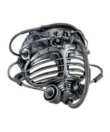 Scratch &amp; Dent Steampunk Submarine Diver Metallic Finish Full Face Mask - £23.73 GBP