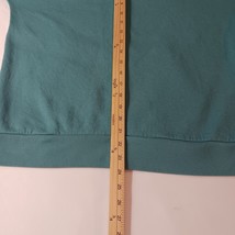 Zenana OJ-35038 Womens Cotton Blend Teal Full Zip Drawstring Hoodie Sweatshirt S image 14