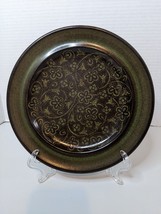 Vintage Franciscan Madeira Earthenware Green 6.5&quot;  SALAD PLATE Floral Vines - £7.61 GBP