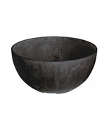 31128 12 in. Napa Bowl Planter Black - $1,083.73 MXN