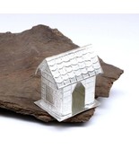 Pure Silver Small Home house for Vastu and red book remedies - €37,67 EUR