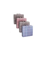 Set of 3 plaid storage bags in red, blue, and black For Moving And Storage - $11.70