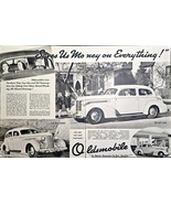 Oldsmobile 30&#39;s &quot;Saves Us Money on Everything!&quot; 2 page ad -1937 Vintage ... - $251.84 MXN