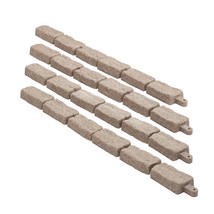 Faux Stone Landscape Edging 46.2 x 2.2 in Garden Lawn Edging Border for Walkway - $2,742.52 MXN
