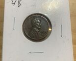 1948 Lincoln Bronze Wheat Penny Average Circulated Condion - $4.95