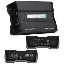 Autotek Mean Machine Compact D Class Amplifier 3000 Watts 2 Channel - $117.94