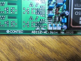 New Contec ADI12-4C(98)H 9826 Plc Pcb Board - £240.16 GBP