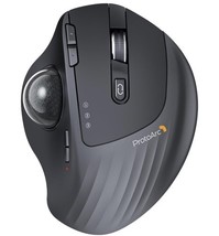 ProtoArc EM01 NL Ergonomic Bluetooth Wireless Trackball Mouse Rollerball... - €19,53 EUR