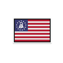 Betsy Ross Flag &amp; Snake Vinyl Sticker - £2.21 GBP