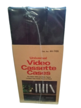 Universal Video Cassette Casses Lot of 3 Vhs/Beta Tape Cases - £10.10 GBP