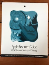 Vtg 1993 Macintosh Mac Resource Guide 800# Support Service Training Docu... - £19.65 GBP