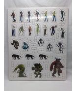 Monster And Zombie RPG Cardboard Standee Token Sheets 1-2.5&quot; - €14,84 EUR