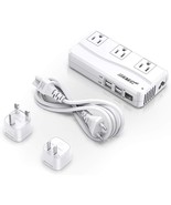 Bestek Worldwide Travel Adapter: 220V To 110V Voltage Converter, And Eu ... - $47.93