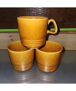 Set of 3 Vintage Sierra By Sheffield Stoneware Coffee/Tea Mugs - $418.86 MXN
