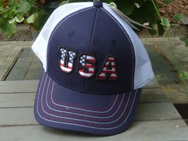 USA  Blue/Mesh  Golf Hat Free Masters BM w/ Purch Dorfm Pacific Free Mas... - $17.59