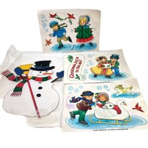 Dickens Traditions Darlings Christmas Cling Window Decorations Plus Snow... - £27.84 GBP