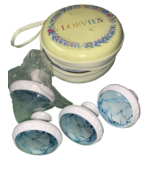 LORVIES 4-Pack 1.37&quot; Decorative Floral Cabinet Knobs, water waves - $20.11 CAD