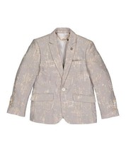 MSRP $400 Elie Balleh Gold Button-Accent Blazer Gold Size 34-36/S - $1,744.68 MXN