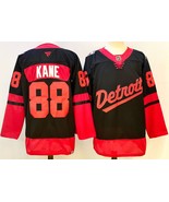Patrick Kane #88 Detroit Red Wings Black 2025 Stadium Series Stitched Je... - $110.95 CAD