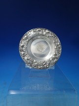 Flora by Shiebler Sterling Silver Butter Pat c. 1890 Floral Pattern (#6180) - £165.39 GBP