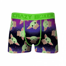 Crazy Boxers Star Wars The Child All Over Print Boxer Briefs Purple - £7.96 GBP