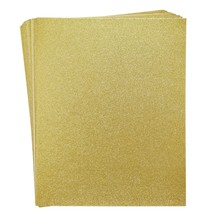 24 Sheets Glitter Gold Craft Paper For Scrapbook,Single Sided, 8.5 X 11 ... - £27.17 GBP