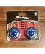 Master Lock 2 Padlocks Touch Under Fire Anti-Shim 1530T (NEW) - $9.85