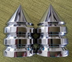 Suzuki GSXR 1000 Chrome Spike Spiked Frame Sliders with Mounting Kit - $59.99
