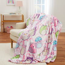 Squishmallows Snuggle Throw Blanket, Assorted Designs - £23.60 GBP