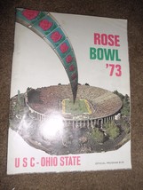 1973 Rose Bowl Game program USC Ohio State - £21.47 GBP